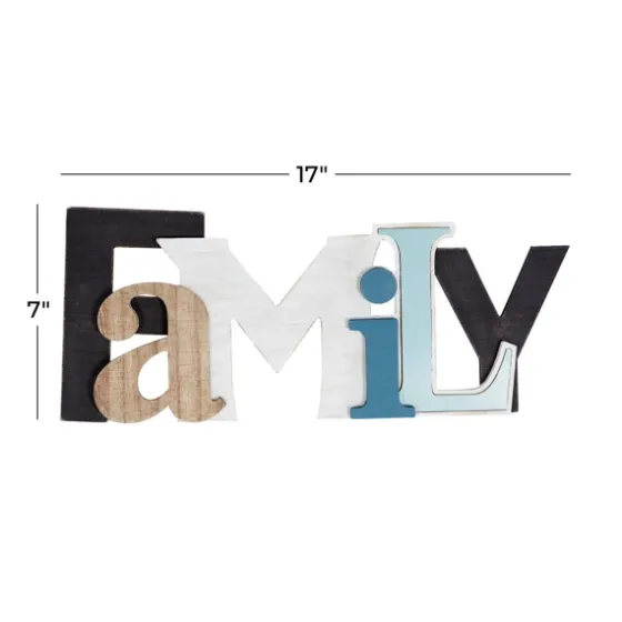 Colored Family Wood Wall Plaque-Kirkland's Home New