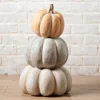 Colored Three Stacked Pumpkins Statue-Kirkland's Home Cheap