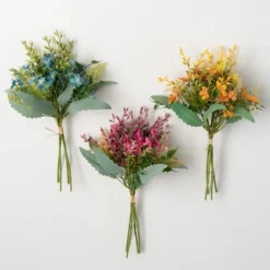Colorful Bloom Bouquets, Set Of 3-Kirkland's Home Hot