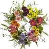 Colorful Mixed Floral Wreath-Kirkland's Home Cheap