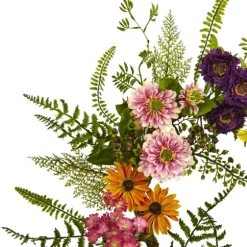 Colorful Mixed Floral Wreath-Kirkland's Home Cheap