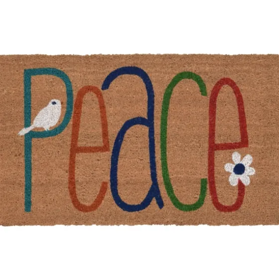 Colorful Peace Doormat-Kirkland's Home Online