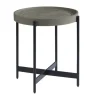 Concrete Round Tray Top Side Table-Kirkland's Home Cheap