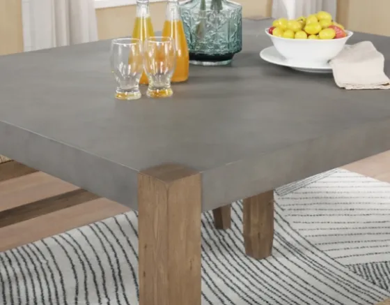 Concrete Table And Stools 5-Pc. Dining Set-Kirkland's Home Shop