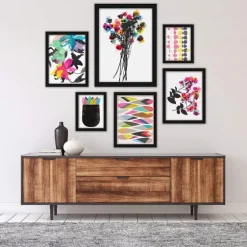 Contemporary Florals 6-Pc. Wall Art Set-Kirkland's Home New