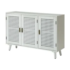 Contemporary Lattice Doors Sideboard-Kirkland's Home Cheap