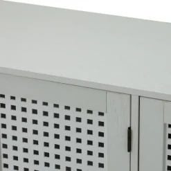 Contemporary Lattice Doors Sideboard-Kirkland's Home Cheap