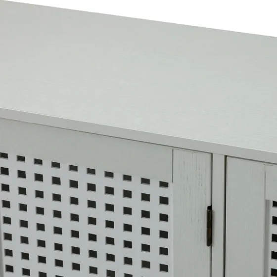 Contemporary Lattice Doors Sideboard-Kirkland's Home Cheap