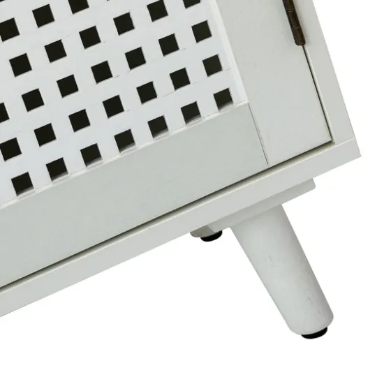 Contemporary Lattice Doors Sideboard-Kirkland's Home Cheap