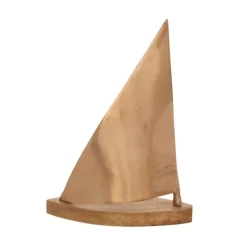 Copper Mango Wood Sailboat-Kirkland's Home Clearance