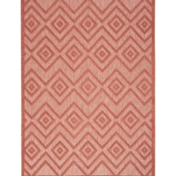 Coral Diamond Indoor/Outdoor Area Rug, 5X7-Kirkland's Home Hot