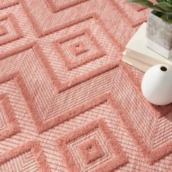 Coral Diamond Indoor/Outdoor Area Rug, 5X7-Kirkland's Home Hot