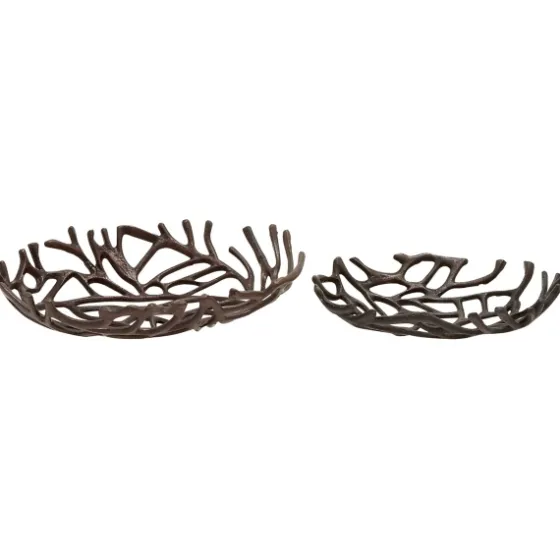 Coral Reef Oval Trays, Set Of 2-Kirkland's Home Online