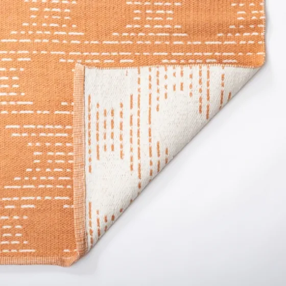 Coral Shibori Outdoor Area Rug, 5X7-Kirkland's Home New