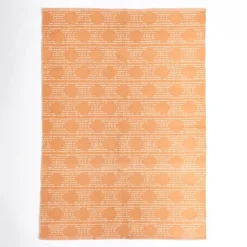 Coral Shibori Outdoor Area Rug, 6X9-Kirkland's Home Store