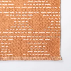 Coral Shibori Outdoor Area Rug, 6X9-Kirkland's Home Store
