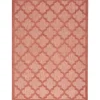 Coral Trellis Indoor/Outdoor Area Rug, 6X9-Kirkland's Home Best Sale