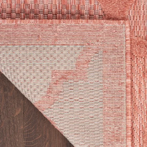 Coral Trellis Indoor/Outdoor Area Rug, 6X9-Kirkland's Home Best Sale