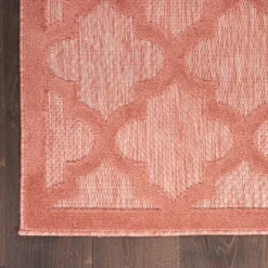 Coral Trellis Indoor/Outdoor Area Rug, 6X9-Kirkland's Home Best Sale