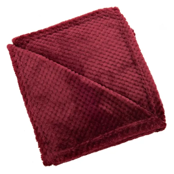 Cordovan Heavenly Plush Bubble Throw-Kirkland's Home Cheap