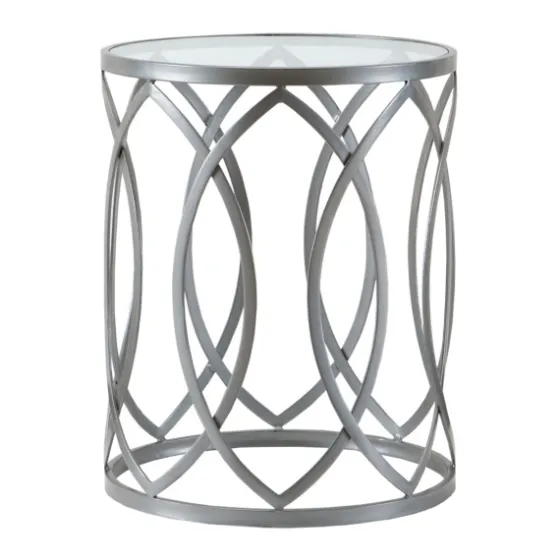 Corey Geometric Accent Table-Kirkland's Home Fashion