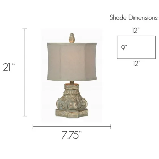Corinthian Column Table Lamps, Set Of 2-Kirkland's Home Best