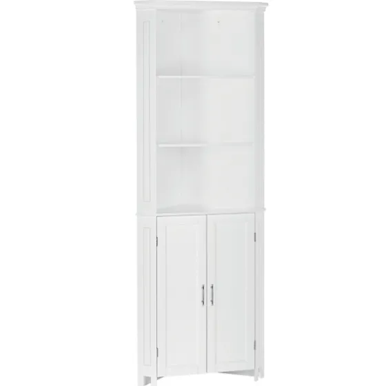 Corner Shelf With Cabinet Doors-Kirkland's Home Outlet