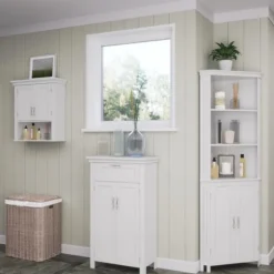 Corner Shelf With Cabinet Doors-Kirkland's Home Outlet
