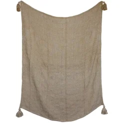 Corner Tassel Throw Blanket-Kirkland's Home Discount