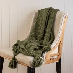 Corner Tassel Throw Blanket-Kirkland's Home Cheap