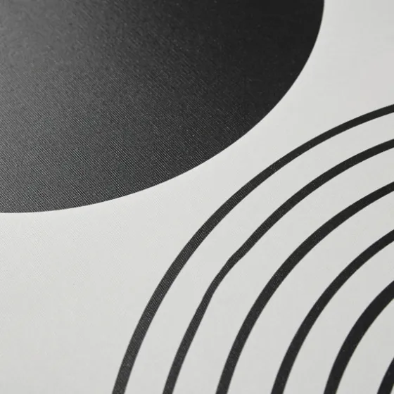 Cosmic Curl Geometric 3-Pc. Grayscale Wall Art-Kirkland's Home Outlet