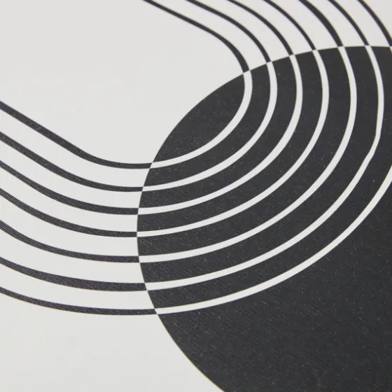 Cosmic Curl Geometric 3-Pc. Grayscale Wall Art-Kirkland's Home Outlet