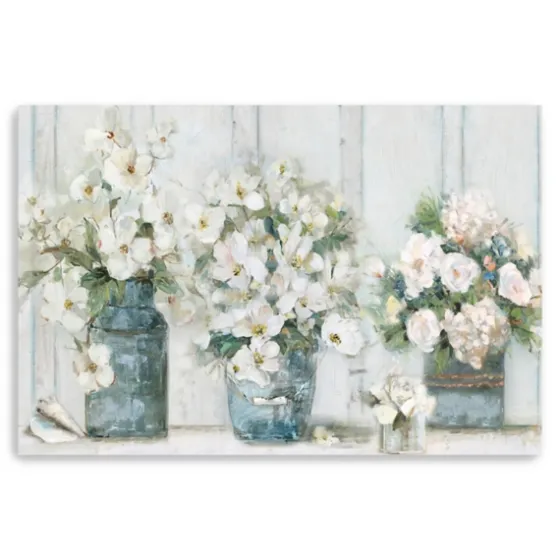 Cottage Mantle Canvas Art Print-Kirkland's Home Fashion