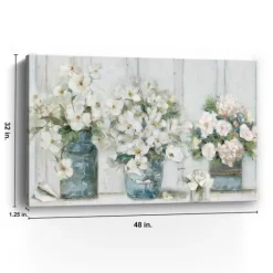 Cottage Mantle Canvas Art Print-Kirkland's Home Fashion