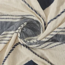 Cotton Diamond Geometric Fringe Throw-Kirkland's Home Flash Sale