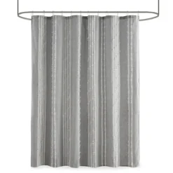 Cotton Jacquard Shower Curtain-Kirkland's Home Sale
