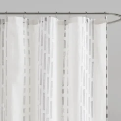 Cotton Jacquard Shower Curtain-Kirkland's Home New