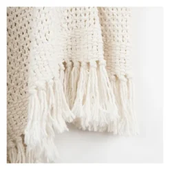 Cotton Tassel Throw-Kirkland's Home Cheap