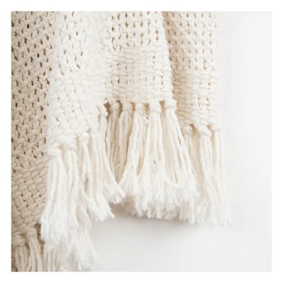Cotton Tassel Throw-Kirkland's Home Cheap