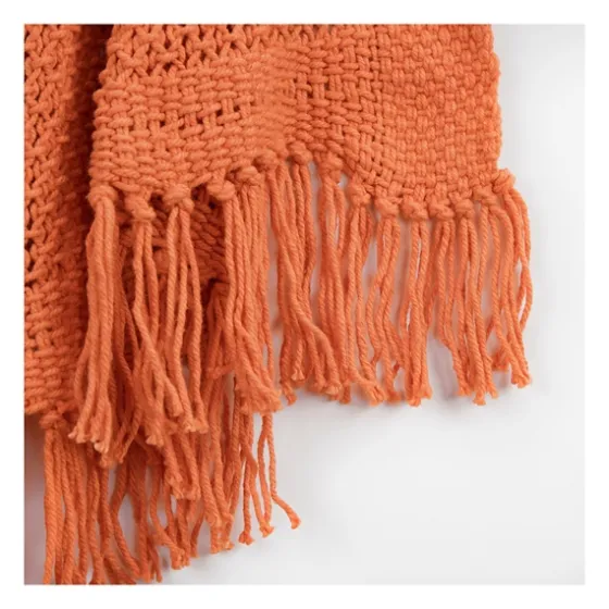 Cotton Tassel Throw-Kirkland's Home Online