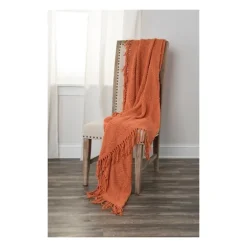 Cotton Tassel Throw-Kirkland's Home Online