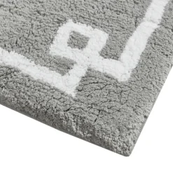 Cotton Tufted Bath Mat With Border, 40 In.-Kirkland's Home Best