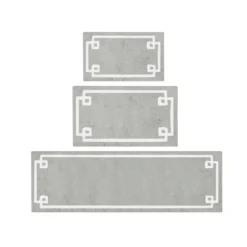 Cotton Tufted Bath Mat With Border, 40 In.-Kirkland's Home Best