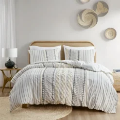 Cotton Tufted Full/Queen 3-Pc. Comforter Set-Kirkland's Home Best