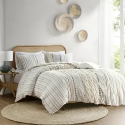 Cotton Tufted Full/Queen 3-Pc. Comforter Set-Kirkland's Home Best