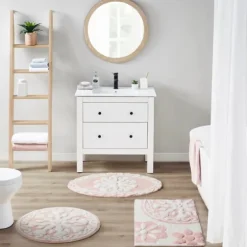Cotton Tufted Medallion Bath Mat, 25 In.-Kirkland's Home Cheap