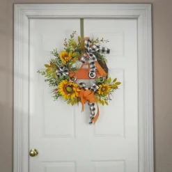 Country Car And Sunflowers Harvest Wreath-Kirkland's Home New
