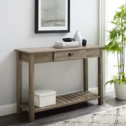 Country Style Washed Console Table-Kirkland's Home Shop