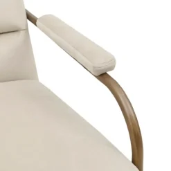 Cream And Gold Channeled Accent Chair-Kirkland's Home Store
