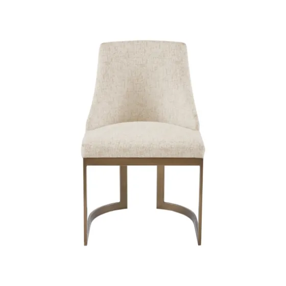 Cream And Gold Modern Dining Chairs, Set Of 2-Kirkland's Home New